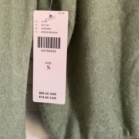 Moss Green Anthro Sweater - Picture 3 of 5